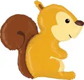 Produktbild: Eichhörnchen Folienballon - 91cm