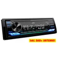 Produktbild: JVC 1-DIN Radio KD-X482DBT WAV/MP3/AUX/RDS/USB/DAB+ - 4x50 W