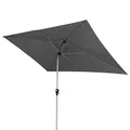 Produktbild: Doppler ACTIVE Auto Tilt 210x140 - Kurbel Sonnenschirm ideal für den Balkon - Regenabweisend - Knickbar - ca. 210x140 cm - Anthrazit