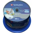 Produktbild: Verbatim Blu-ray-Rohling Blu-ray BD-R SL 25GB 6x 50er bedruckbar 43812, Bedruckbar