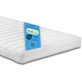 Produktbild: orthopädische Kaltschaummatratze, 100 x 200 cm, H3, 10 cm, Wendematratze, Bodyprotect Comfort Line - Weiß