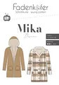 Produktbild: Papierschnittmuster Mantel Mika Damen