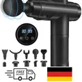 Produktbild: Massagepistole mit 30 Geschwindigkeiten LCD Touchscreen 10 Köpfe