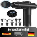 Produktbild: Massagepistole mit 30 Geschwindigkeiten LCD Touchscreen 10 Köpfe