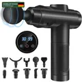 Produktbild: Massagepistole Muskel Percussion Massagegerät 30 Geschwindigkeiten 10 Köpfe LCD