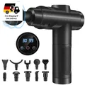 Produktbild: Zerolia Massagepistole MG-A3 für Rücken, 30 Geschwindigkeiten, 10 Köpfe, LCD