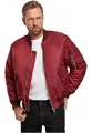 Produktbild: Brandit MA1 Jacket, Farbe: burgundy, Größe: 6XL