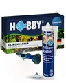 Produktbild: HOBBY Aquaristik Silikonkleber I 310 ml Kartusche I hochelastischer Silikon für Aquarien I alterungs- & witterungsbeständiger Aquarien-Silikon I Aquarienkleber UV- & temperaturresistent I transparent