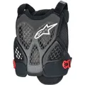 Produktbild: Alpinestars A-6 PLASMA Fahrrad Protektorenweste, schwarz-rot, Größe XL für Männer