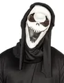 Produktbild: Monster-Kostüm Totenkopf Latexmaske mit Kapuze