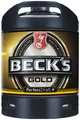 Produktbild: Becks Gold Perfect Draft Gold 6 liter Fass 4,9 % vol. MEHRWEG