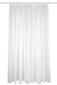 Produktbild: HOME WOHNIDEEN Vorhang Fertigstore SABLIO uni, Faltenband, weiß oder wollweiß, versch. Größen (1 St), transparent, Polyester