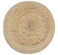 Produktbild: vidaXL Fußhocker, Handgefertigter Sitzpuff 45 x 30 cm Jute