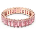 Produktbild: Swarovski Fingerring Schmuck Geschenk Matrix Ring, mit Swarovski® Zirkonia (synth) goldfarben 55