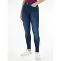 Produktbild: Tommy Jeans Skinny-fit-Jeans NORA MID RISE mit Waschung, Logo-Badge blau 28