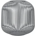Produktbild: Laterne Lito Blomus Steel Gray grau, Designer Nina Thöming, 27 cm