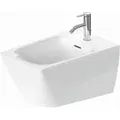 Produktbild: Duravit Viu Wand-Bidet 2292150000 weiß, 37x57cm, mit Überlauf, mit Hahnlochbank