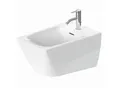 Produktbild: Duravit Viu Wand-Bidet 2292150000 weiß, 37x57cm, mit Überlauf, mit Hahnlochbank