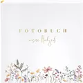 Produktbild: Goldbuch Hochzeitsalbum Blütenliebe Weiß 30x31 cm 60 Seiten Kunstdruck