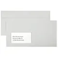 Produktbild: kaenguruh the world of paper Briefumschläge DIN lang mit Fenster grau...