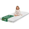 Produktbild: Kindermatratze Babymatratze, Jugendmatratze, atmungsaktiv & waschbarer Bezug, Dreamstar, 13 cm hoch, ohne Spannbettlaken (60x120, 70x140, 80x160, 90x200, 120x200, 140x200) weiß 120 cm x 200 cm x 13 cm