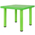 Produktbild: Bieco Kindertisch, Design: Grün | Höhenverstellbarer Maltisch für Kinder 1-8 Jahre, ca. 62x62x52 cm