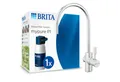 Produktbild: BRITA Küchenarmatur mypure P1 (Armatur, Kartusche, Filterkopf, Halterung, Schläuche, Adapter, T-Stück) reduziert Kalk, Chlor, Blei & Kupfer im Leitungswasser