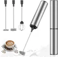 Produktbild: MOSUO Elektrischer Milchaufschäumer mit Doppeltem Quirl, USB-C Wiederaufladbar