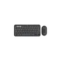 Produktbild: Logitech Desktopset PEBBLE 2 COMBO, grafit Schlanke Multi-Device Bluetooth-Tastatur und -Maus mit anpassbaren Tasten.