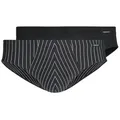 Produktbild: Skiny Slip 2er Pack Basic (Spar-Set, 2-St) Slip / Unterhose - ohne Eingriff - Atmungsaktiv schwarz M
