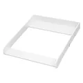 Produktbild: WOLTU Wickelaufsatz für Wickelkommode, Wickeltischaufsatz 70 x 10 x 80 cm, passend für Tiefe 47,5–50 cm, mit Metallschnallen und Anti-Kipp-Gurt zur Wandbefestigung, Weiß