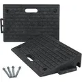Produktbild: TRUTZHOLM Bordsteinrampe 2er Set 50x32x10cm Tragkraft je 2t Gummi