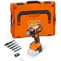 Produktbild: Fein - Akku-Schlagschrauber im Anwender-Set ascd 18-300 W2 as Impact-tapping Set, incl. Zubehör, l-boxx