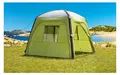 Produktbild: Berger Seitenteile Set Avio Air 4 Stück 2,5x2,5 m grün│ 250x250 m Seitenteile mit Sichtfenster und Tür für Partyzelt Pavillon zum Camping │ mit Klett- und Reißverschluss, als Windschutz, Sichtschutz