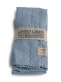 Produktbild: Lovely Linen NL0174 Lovely Serviette Leinen Dusty Blue (1 Stück)