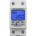 Produktbild: Stromzähler LCD Digital Wechselstromzähler Hutschiene KWh Zähler 1-phasig 80A