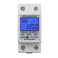 Produktbild: LCD Stromzähler 1-Phasig 2P DIN Schiene 5 80A