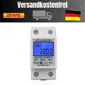 Produktbild: LCD Stromzähler 2P-DIN-Schiene | 5(80)A 1-Phasig | Anti-Diebstahl