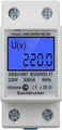Produktbild: LCD Stromzähler 1-Phasig Kwh Zähler 35mm DIN Schienenmontage digitale Messgerät