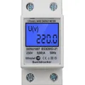 Produktbild: Sun3drucker LCD Stromzähler 230V 580A 2Pol 1ph DIN-Schiene