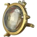 Produktbild: Licht-erlebnisse - Wandlampe Außen Messing IP44 Maritim Bullauge