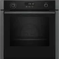 Produktbild: Neff B6ACH7AG3 - N50 Backofen mit 5 Jahre Garantie, Schwarz/Graphite-Grey, Hide® Tür, Pyrolyse, 60 x 60 cm