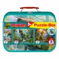 Produktbild: Schmidt Spiele Puzzle-Box Dinos Saurierpuzzle 2x60 / 100 T. Dinosaurier Puzzle