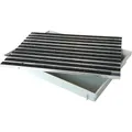 Produktbild: ACO Set Vario Light Basis 60x40 + Self Vario Anthrazite Fußmatte 60x40