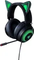 Produktbild: Razer Kraken Kitty - Kabelgebundenes Gaming Katzenohren-Headset (anpassbarer RGB Chroma-Beleuchtung, Mikrofon mit aktiver Rauschunterdrückung, Bedienelemente an der Ohrmuschel) Schwarz