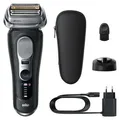 Produktbild: Braun Series 9 Pro+ 9610S, Folienschaber, Schwarz, Tasten, Ladend, Akku, Lithium-Ion (Li-Ion) - Schwarz