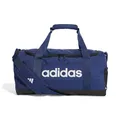Produktbild: adidas Unisex Essentials Linear Duffel Bag, Dark Blue/White, S
