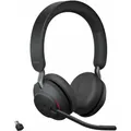 Produktbild: Jabra Headset, Evolve2 65 MS, Duo, USB C, Bluetooth® 5.0, schwarz