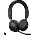 Produktbild: Jabra Evolve2 65 MS  On Ear Headset Bluetooth® Stereo Schwarz  Lautstärkerege...