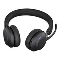 Produktbild: Jabra Evolve 2 65 MS Stereo Headset On Ear schwarz Office kabellose Kopfhörer